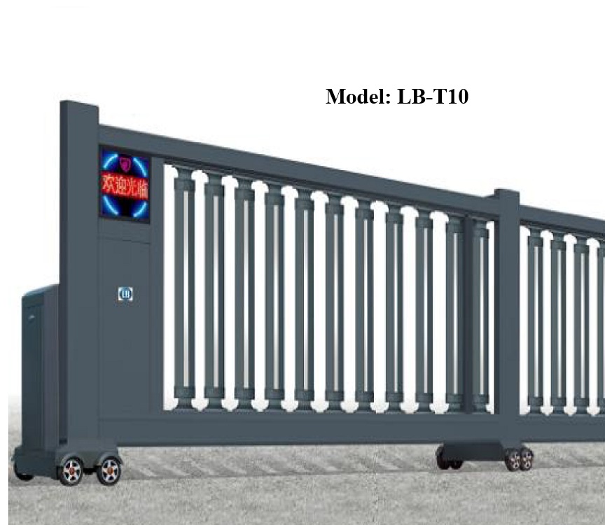Cổng xếp trượt tự động LB-T10